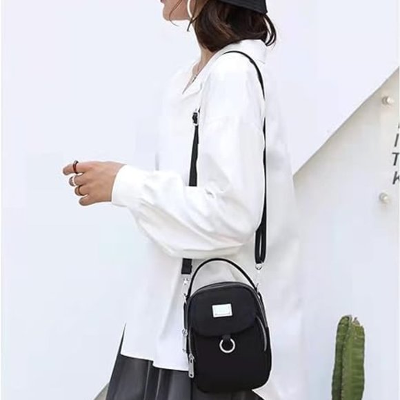 Shoulder bag / BLACK / So practical ! - Picture 2 of 12